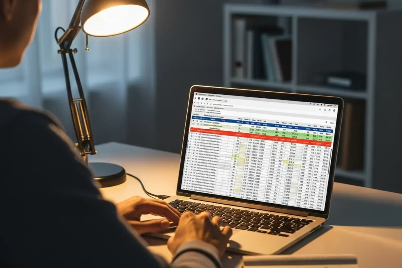 Baseball analyst reviewing moneyline and run line odds on a laptop screen with MLB game statistics visible